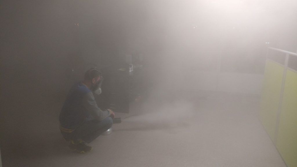 Сухой туман от запахов. Обработка сухим туманом в Кургане.